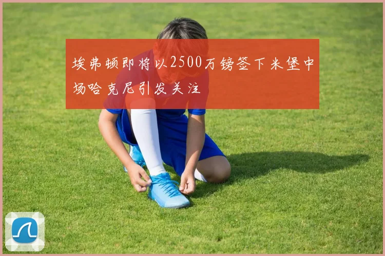 埃弗顿即将以2500万镑签下米堡中场哈克尼引发关注